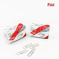 Silver paper clips