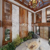 Chinese style full wall and half wall whole house customization 2ï¼ˆdepï¼‰