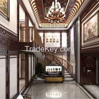Chinese style full wall and half wall whole house customization 4ï¼ˆdepï¼‰