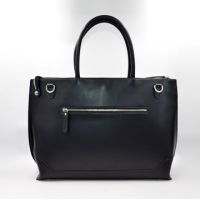 Leather briefcase tote bag for men