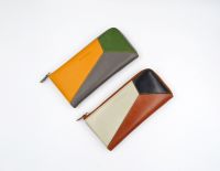 Long L-zip Leather Wallet Female Wallet