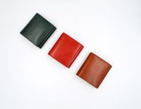 Flap Custom Lady Big Capacity Snap Closure Genuine Leather Wallet