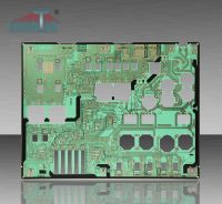 single Electronic TV PCB printed circuit board in Aluminum Basic FR4 CEM3