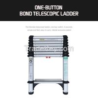 on-button bond telescopic ladder(sold from three pieces)