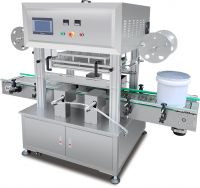 Plastic bucket sealing machine