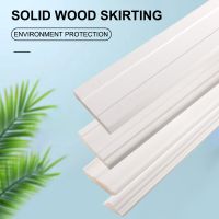 Wooden skirting line