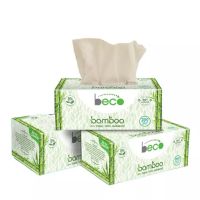 Hot Sale Eco-friendly Bamboo Paper Soft Facial Tissue
