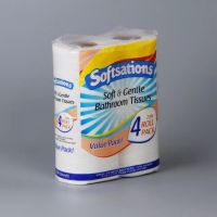 Embossed tissue paper roll toilet paper soft toilet tissue