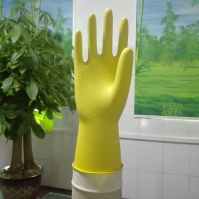 rubber household gloves