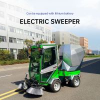 New Energy Outdoor Street Sweeping Machines Electric Road Cleaning Vehicles