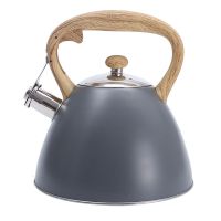 Stainless Steel Whistling Tea Kettle Whistling Tea Pot, Works For All Stovetops 3.0l
