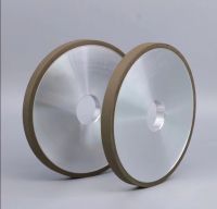 Resin bond cylindrical grinding wheels for tungsten carbide coatings