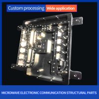 Microwave electronic communication structure, used to install integrated circuit board and other accessories, factory customized, please contact customer service for details