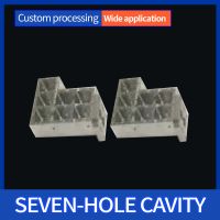 Seven hole cavity, microwave electronic communication structure, used for microwave reception or reflection, contact customer service according to the need to customize