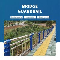 Bridge guardrails can be customized according to user requirements or CAD drawings. Please contact customer service before ordering