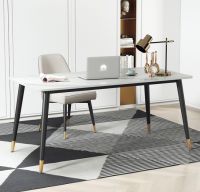Luxury Nordic modern simple slate computer desk