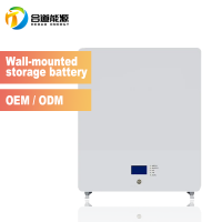 51.2V 50Ah Wall-mounted  storage  battery  household energy storage lithium battery