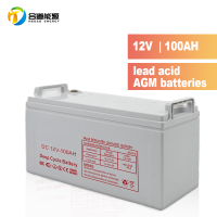 12v 100ah Hot Sale Low Self-discharge Rate Lead Acid Agm Batteries For Home