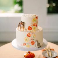 Personalized Custom Dog Wedding Cake Topper,pet Cake Topper,dog Figurines