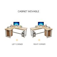 Corner Steel Wood Desk (customizable)