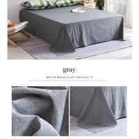 Pure Cotton Washed Bed Sheets(120*210cm   240*240cm )