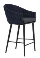 Barstool Fabric Pu Seat Higher Chair