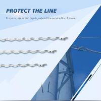 The armour strip is used for the traditional suspension clamp of the conductor, and the conductor protective layer is used for the protection and repair of the conductor, so as to prolong the service