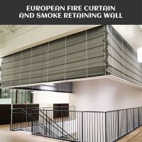 European style smoke retaining wall