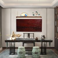 Customizable Camphor wood carving hanging plaque Creative home Chinese solid wood plaque hanging wall decoration