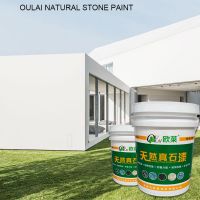  Oulai Real Stone Paint Exterior Wall Water-packed Sand Imitation Marble Paint 25l Real Stone Paint Exterior Wall Villa Engineering Construction