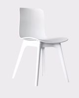 plastic chair with back restaurant adult extra thick simple modern home dining chair