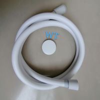 PVC white matt shower hose