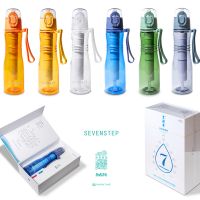 Sevenstep Water Filter Bottleï¼�Transparentï¼�Improve sleep, appetite and vitality