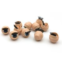 Handicraft Jewelry Accessories Plasitc Open Close Doll Eyes Movable Doll Eyes