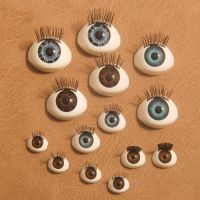 Acrylic Oval Doll Eyes With Eyelashes