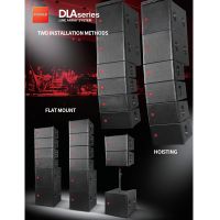 Dla Series 6 6-inch Four Unit Full Frequency + 4 Single 15 Inch Subwoofers + 2 12 Inch Coaxial Return Linear Array Speakers