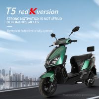 1/5electric Motorcycles Red K-t5 Ultra-long Battery Life Lightweight Commuter Electric Motorcycle, Travel Battery Car, Multi-color Optional T5 Aurora Light Brown/bright Black Gold Backrest Version1/5electric Motorcycles Red K-t5 Ultra-long Battery Life Li