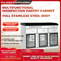 Multi-functional Sterilization Pantry Cabinet Double-door Vertical Disinfection Cupboard Tea 