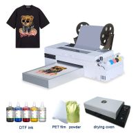 ColorGood Hot product dtf Printer  DTF mquina de estampar tshirt and powder