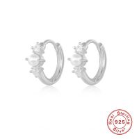 S925 Sterling Silver Elegant Evening Earrings