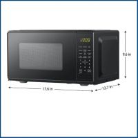 Mainstays 0.7 Cu Ft Compact Countertop Microwave Oven