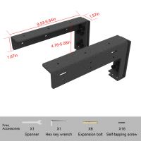Adjustable Floating Shelf Bracket - Customize Your Shelf Height for Ultimate Convenience