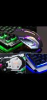 II keyboard Mechanical Gaming Keyboard and Mouse Combo Rainbow Backlit Keyboards Wire Mouse for PC Gamer Computer Laptop