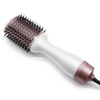 450f Ceramic Hot Air Brush Styler And Dryer Suitable For Straight And Curly Hair