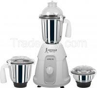 Akshar Brand Mixer Grinder with 3-SS Jars