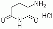 3-Amino-2, 6-piperidinedione hydrochloride