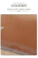 Chinese Rattan Weaving Pillow Case Sofa Cushion Fabric Cover Mat Customized