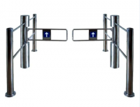 Dual Mechanical Swing Gate Supermarket Swing Gate Access Control Swing Barrier Gate Tunrstile Access Control System Qsjckq