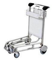 4 Wheels   ( 201 Stainless steel )  / ( Q235 Carbon  Steel ) Airport Luggage Trolley