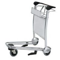 4 Wheels ( 201 Stainless steel ) / or  ( Q235 carbon Steel ) Airport Luggage Trolley